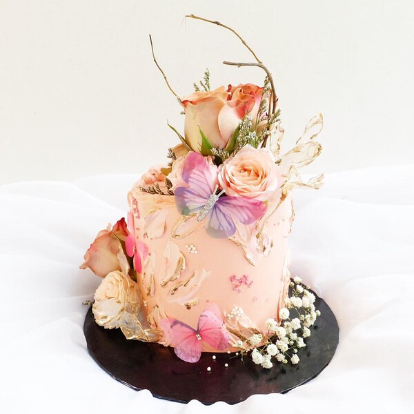 Avery Cake | Glamourous Butterfly Theme